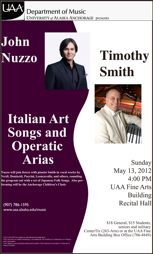 イタリア歌曲とオペラアリアリサイタル